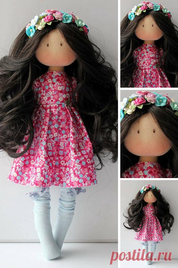 Baby doll Decor doll Handmade doll Rag doll Fabric doll Tilda