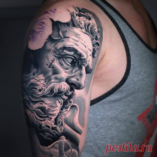 ТАТУ-МАСТЕР MICHAEL CLOUTIER (ЧЕРНО-СЕРАЯ, ЦВЕТНАЯ, РЕАЛИЗМ, ТРЭШ ПОЛЬКА) | Tattoo-Voops | Яндекс Дзен