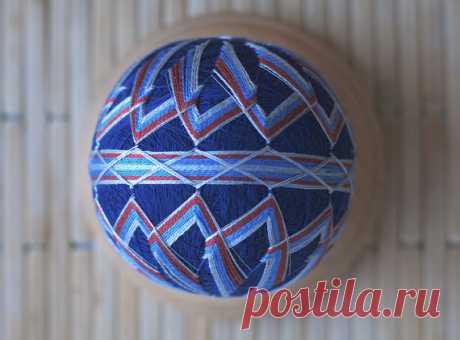 Japanese Handmade Temari Ball от NikasTemari на Etsy