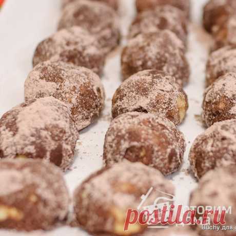 Печенье "Рассыпчатые трюфели" - пошаговый рецепт с фото на Готовим дома