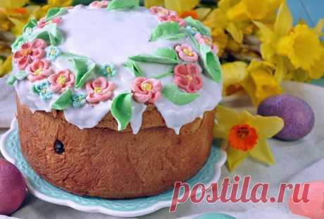 КАК СДЕЛАТЬ ПОМАДКУ И ГЛАЗУРЬ ДЛЯ КУЛИЧЕЙ