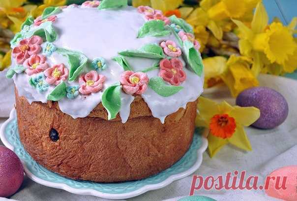 КАК СДЕЛАТЬ ПОМАДКУ И ГЛАЗУРЬ ДЛЯ КУЛИЧЕЙ