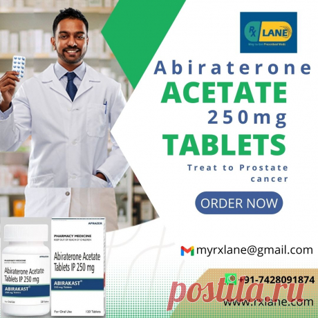 What is Abiraterone Acetate 250mg tablets?

Abiraterone acetate 250mg tablets is a medication used to treat advanced prostate cancer. Generic Abiraterone Acetate 250mg tablets is classified as a hormonal therapy, specifically an androgen biosynthesis inhibitor.