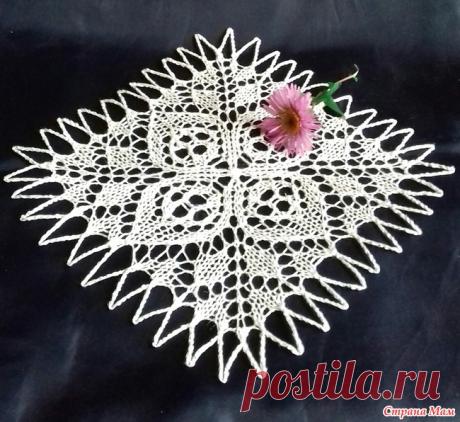 Кружевная салфетка Панаите. Описание. - Хенд-Мейд | HANDMADE - Страна Мам