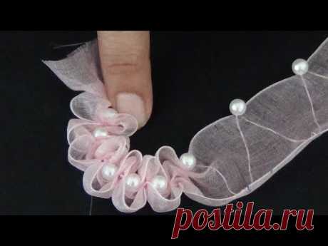 Hand Embroidery: Ribbon Work