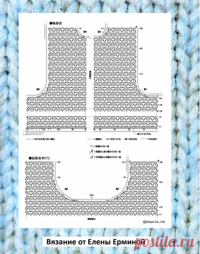 Вяжем крючком интересные летние топы, кофточки на размеры: от 36 до 64+ (схемы, выкройки) | Вязание крючком Елена Ермина | Дзен