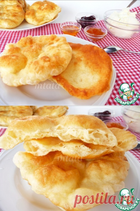 Нежнейшие лепешки на йогурте - румяные, пышные, аппетитные!