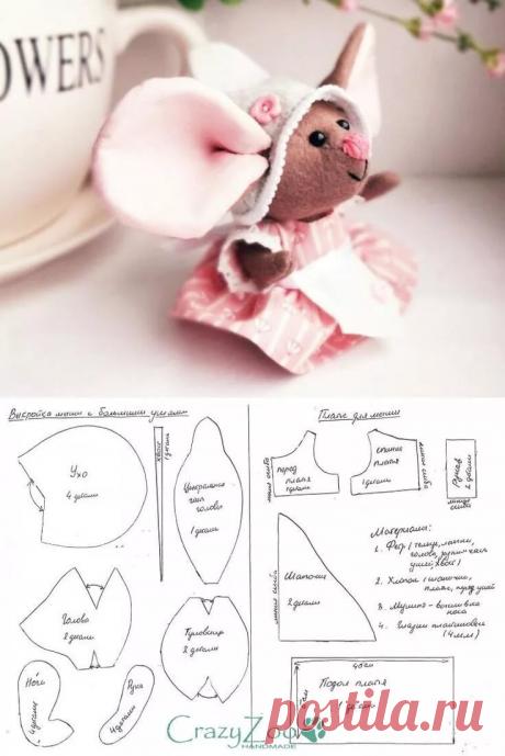мягкие игрушки мышка сшить: 2 тыс изображений найдено в Яндекс.Картинках