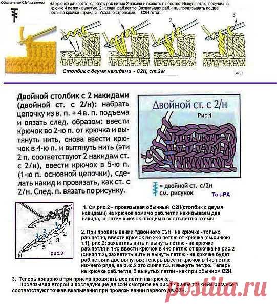 Учимся вязать КРЮЧКОМ. От азов к мастерству./клуб Осинка/.