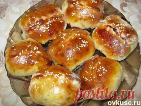 Булочки ароматные со смородиной - Простые рецепты Овкусе.ру