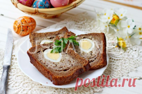 Мясной террин с яйцом в хлебе. Пошаговый рецепт с фото &amp;bull; Кушать нетКушать нет