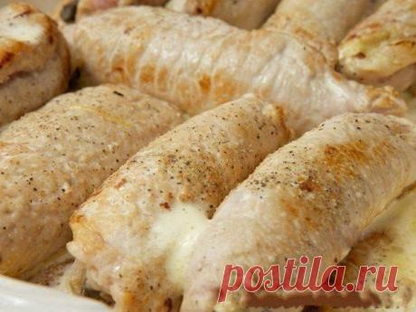 "Рулетики мясные к праздничному столу"