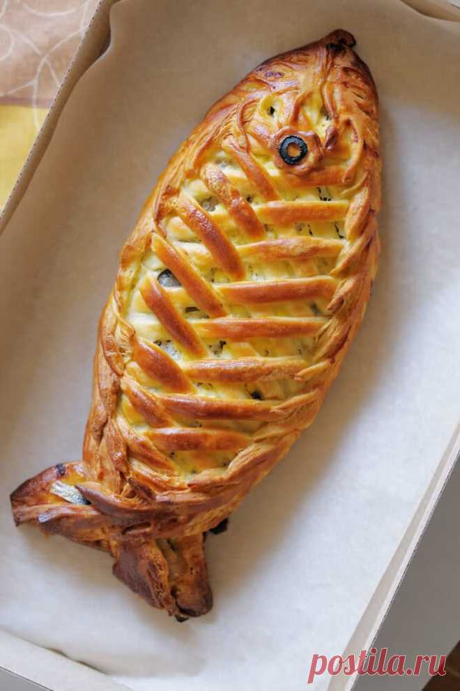ღРыбный пирог (кулебяка)