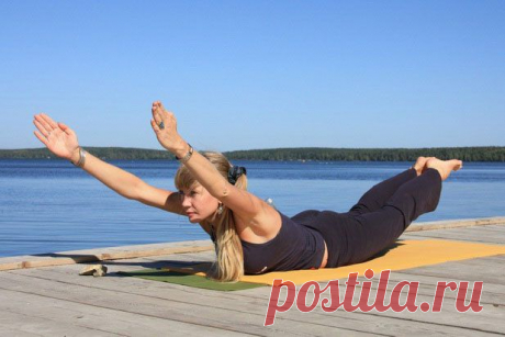 Как йогой вылечить печень / Все для женщины