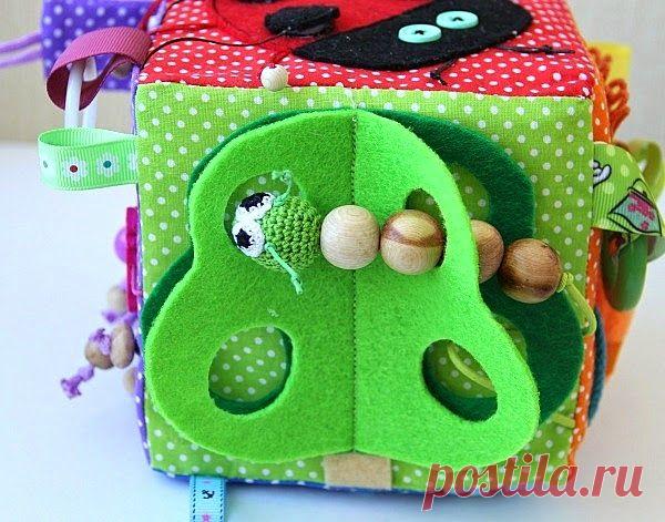 Матрёшкин блог: Развивающий кубик и слингобусы