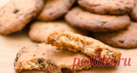 Печенье с кусочками клубники - Леди Mail.Ru