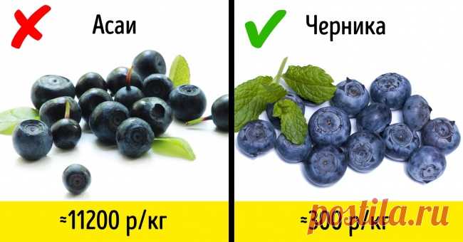 8 мифов о «суперфудах», которые доказывают, что они не круче привычных продуктов.   >>>>>>>