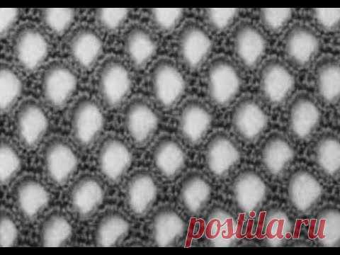 mesh stitch - how to crochet - pattern 1