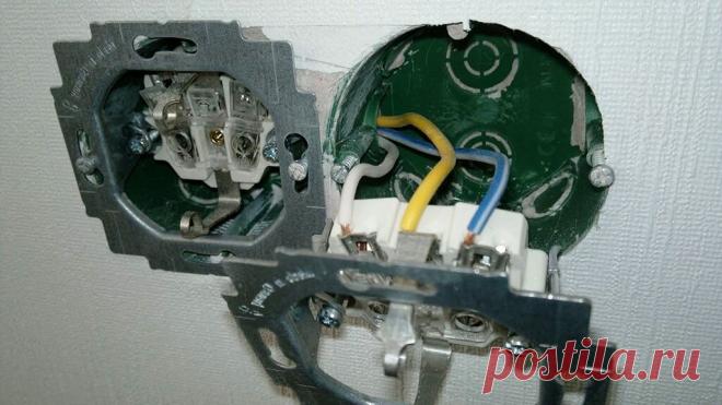 Справа или слева - где должна быть фаза в розетке? Есть 1 негласное правило у электриков | Дачный СтройРемонт | Яндекс Дзен