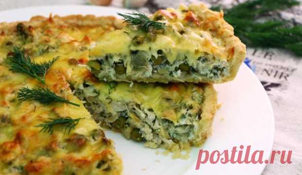 Кабачковый киш: пирог с французским шармом для простых людей! Как пицца, только вкуснее