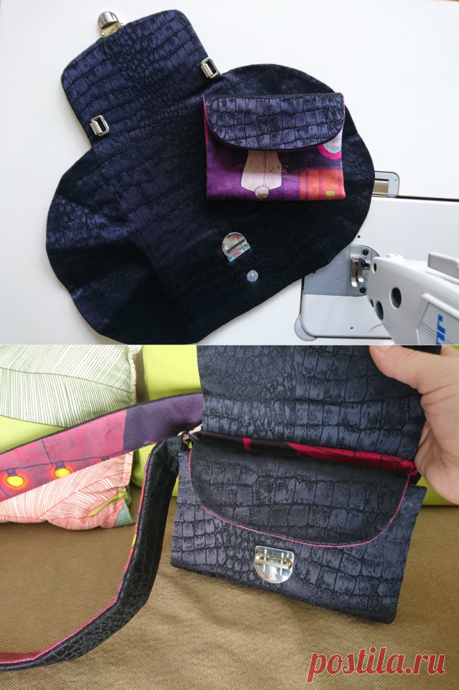 Сшила сумочку-овал с которой избавилась от всего лишнего (делюсь выкройкой и схемой) | Ателье Зайцева & Дача | Яндекс Дзен