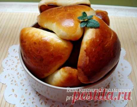Пирожки с яйцом и луком в духовке, пошаговый рецепт с фото