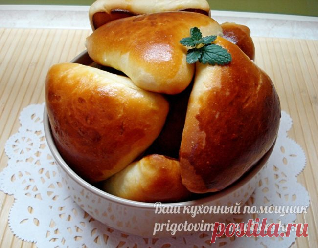 Пирожки с яйцом и луком в духовке, пошаговый рецепт с фото