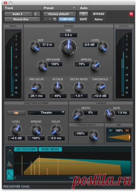 Avid Reverb One v12.0.86552 WIN x64-AudioUTOPiA  | 22 MB
If you're looking for a reverb of uncompromising sonic quality that's also easy to use, look no further than Reverb One, available in AAX DSP/Native and TDM plug-in formats. Reverb One is a reverb processor built from the ground up to satisfy demanding audio professionals.