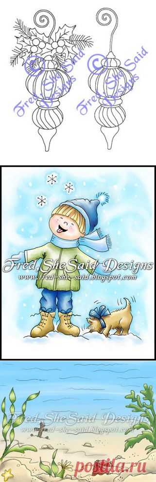 Отрисовки с водяными знаками..