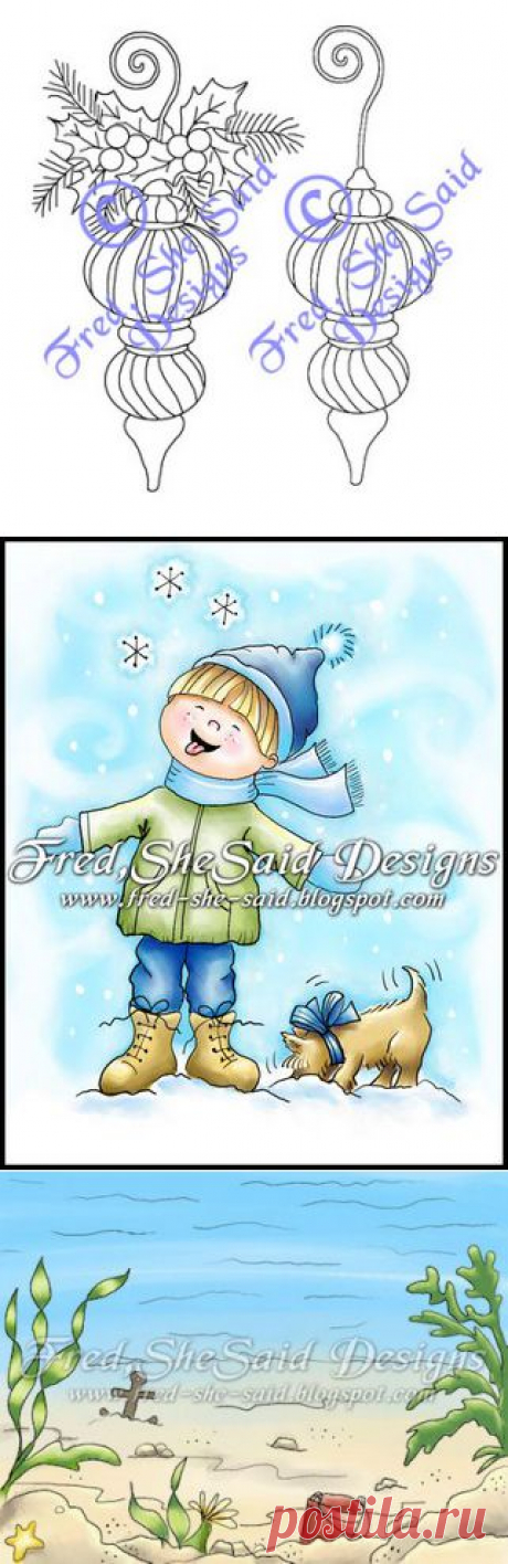 Отрисовки с водяными знаками..