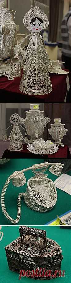 джутовая филигрань