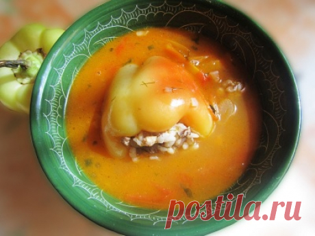 Булгари долма (фаршированный перец по-узбекски)