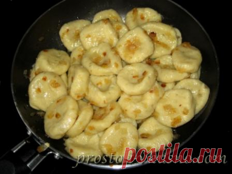 Ленивые вареники с картошкой. Пошаговый рецепт с фото