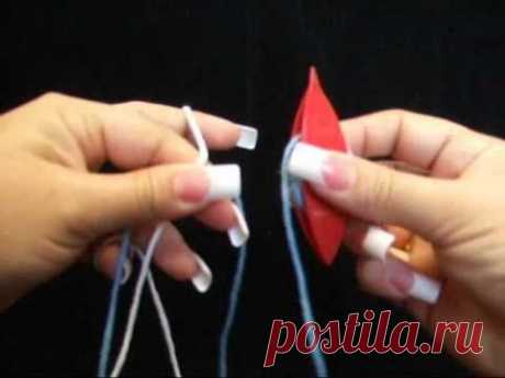 Frivolite-Tatting Lesson 6 - Frivolite con dos hilos - shuttle and ball