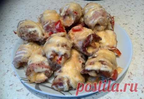 Свиные рулетики с сыром и болгарским перцем — Полезные советы