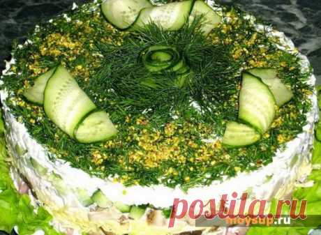 Салат с курицей, шампиньонами и сыром - что может быть вкуснее