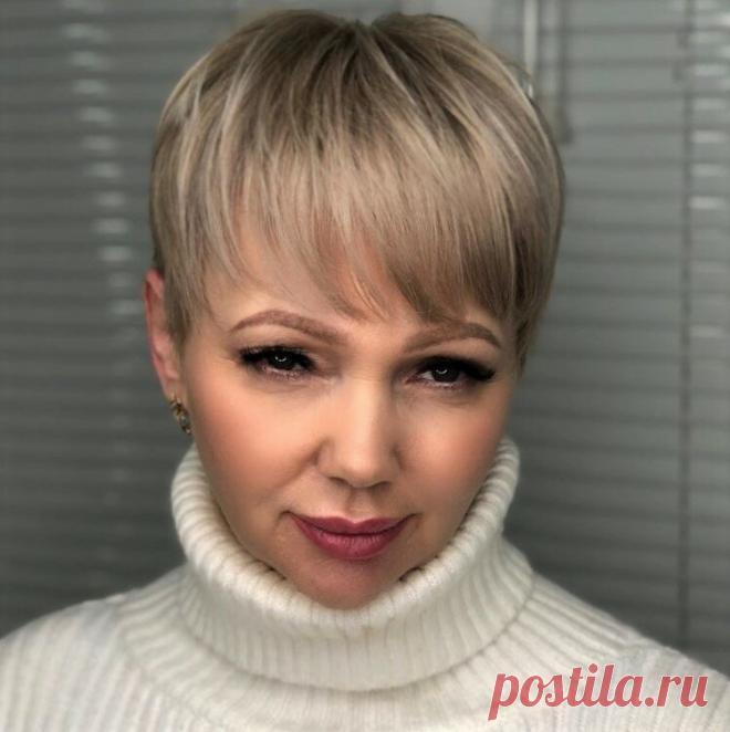 Лучшие модели стрижек для женщин 45+. Самые стильные и интересные варианты | Мода и красота | Яндекс Дзен
