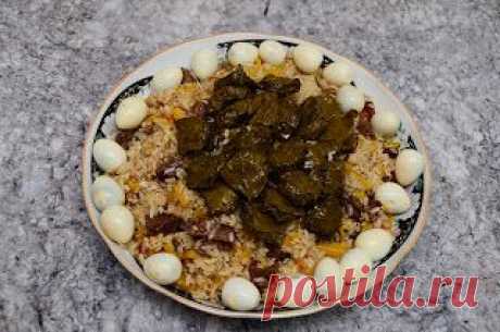 Самые вкусные рецепты: Каваток палов (плов с голубцами)
