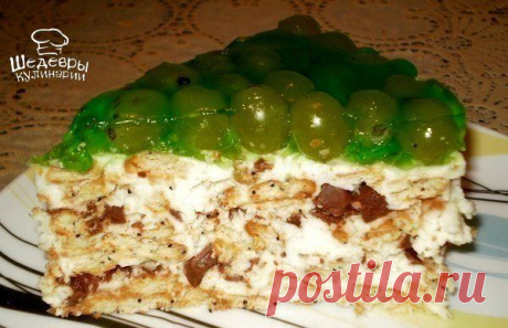 Вкусный торт без выпечки