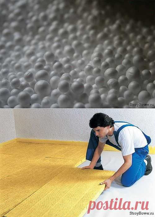Как утеплить пол пенопластом | Сайт о строительстве и ремонте