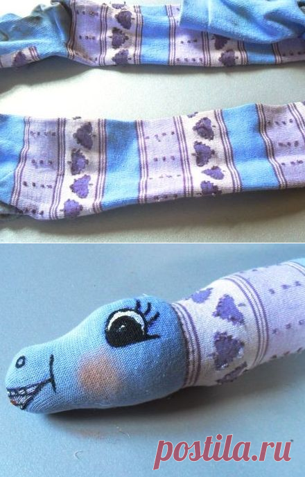 Мягкая игрушка из старых колготок | Рукоделие в стиле шебби шик
