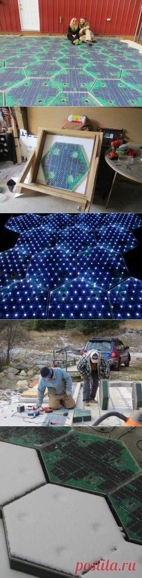 Solar Roadways : солнечные панели по которым можно ездить