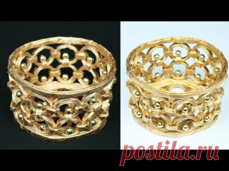 How to make a basket with newspaper | Newspaper Craft | Best out of Waste