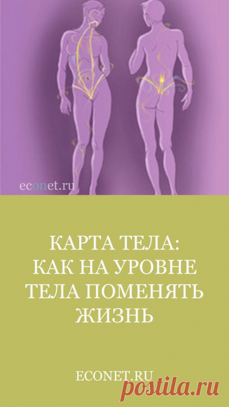Карта тела: Как на уровне тела поменять жизнь

В теле гораздо дольше сохраняется память о том, что притягивает ненужные человеку ситуации.