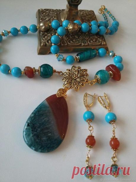 Комплект украшений: СИМОНА – купить на Ярмарке Мастеров – OFN5WRU | Комплекты украшений, Петушки