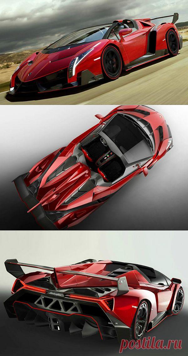 Первые фотографии родстера Lamborghini Veneno, Buro 24/7