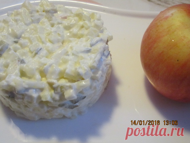 Луковый салат "По -польски"