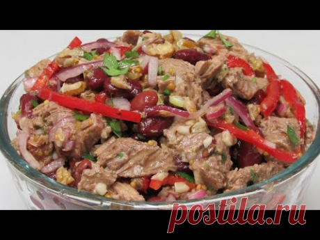 !!!!!!!!!!!!!!!!!!Вкусный МЯСНОЙ САЛАТ - Другого уже не захочется! Оцените и Вы и гости - Салаты без майонеза