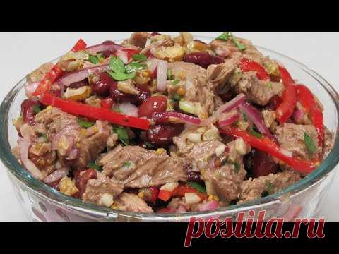 !!!!!!!!!!!!!!!!!!Вкусный МЯСНОЙ САЛАТ - Другого уже не захочется! Оцените и Вы и гости - Салаты без майонеза