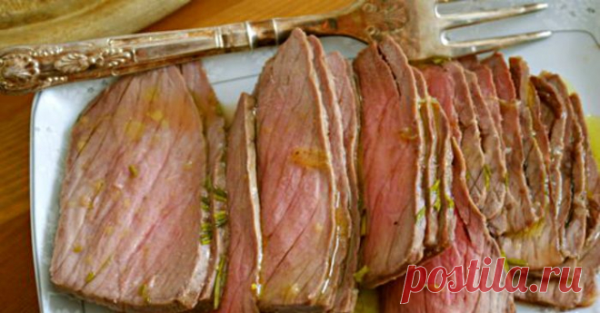 Как запечь целый кусок мяса в духовке. Суперская подсказка и для опытной, и для молодой хозяйки - СУПЕР ШЕФ